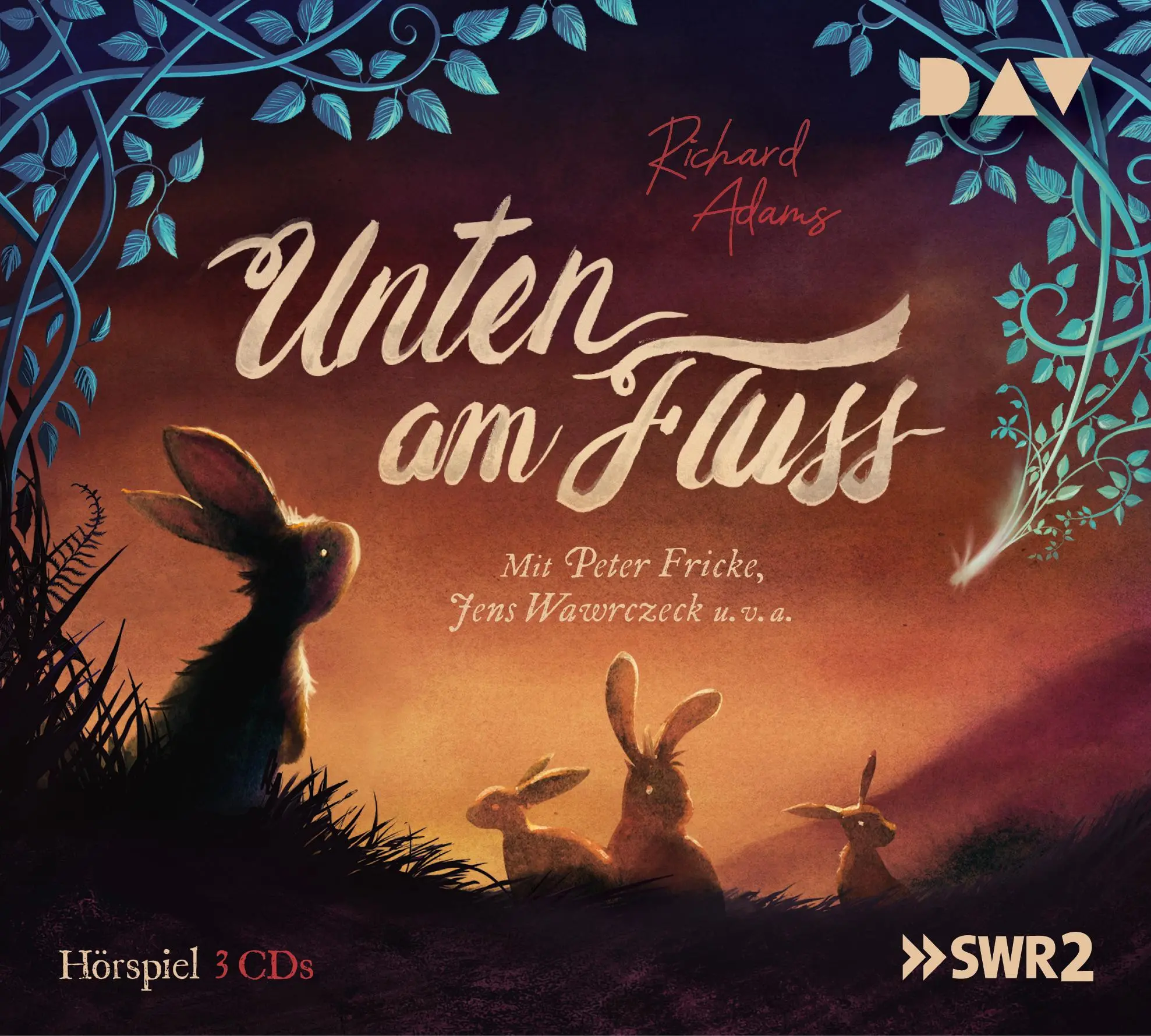 Cover: 9783742419408 | Unten am Fluss | Richard Adams | Audio-CD | 3 Audio-CDs | Deutsch