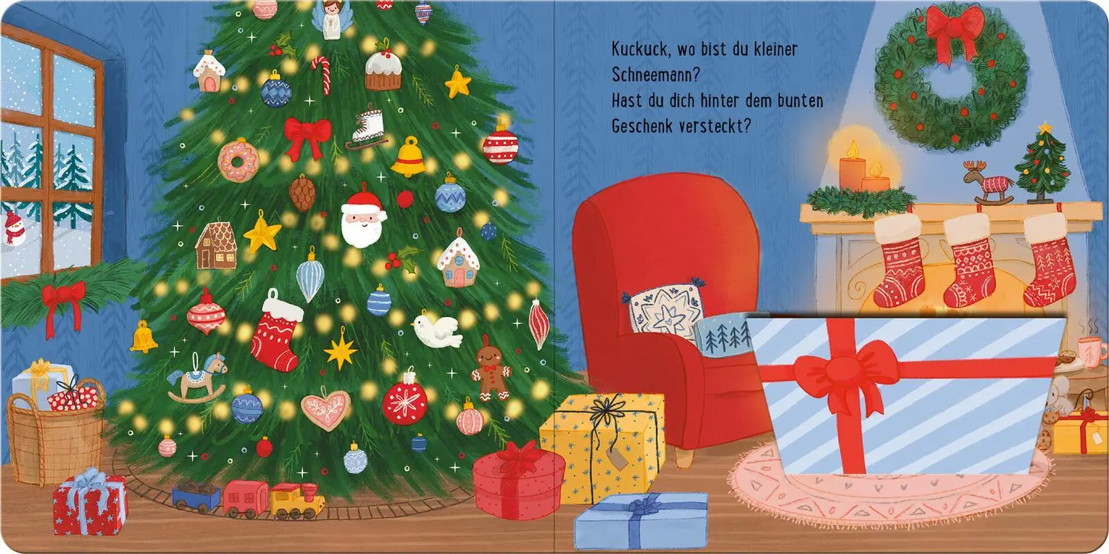 Bild: 9783845859408 | Kuckuck, wo bist du? Im Winter | Mit Stoffklappen und Pop-up | Buch