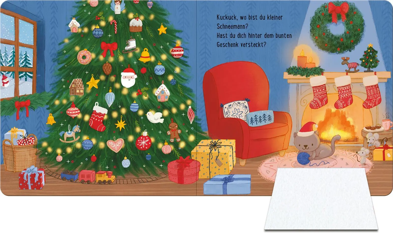 Bild: 9783845859408 | Kuckuck, wo bist du? Im Winter | Mit Stoffklappen und Pop-up | Buch