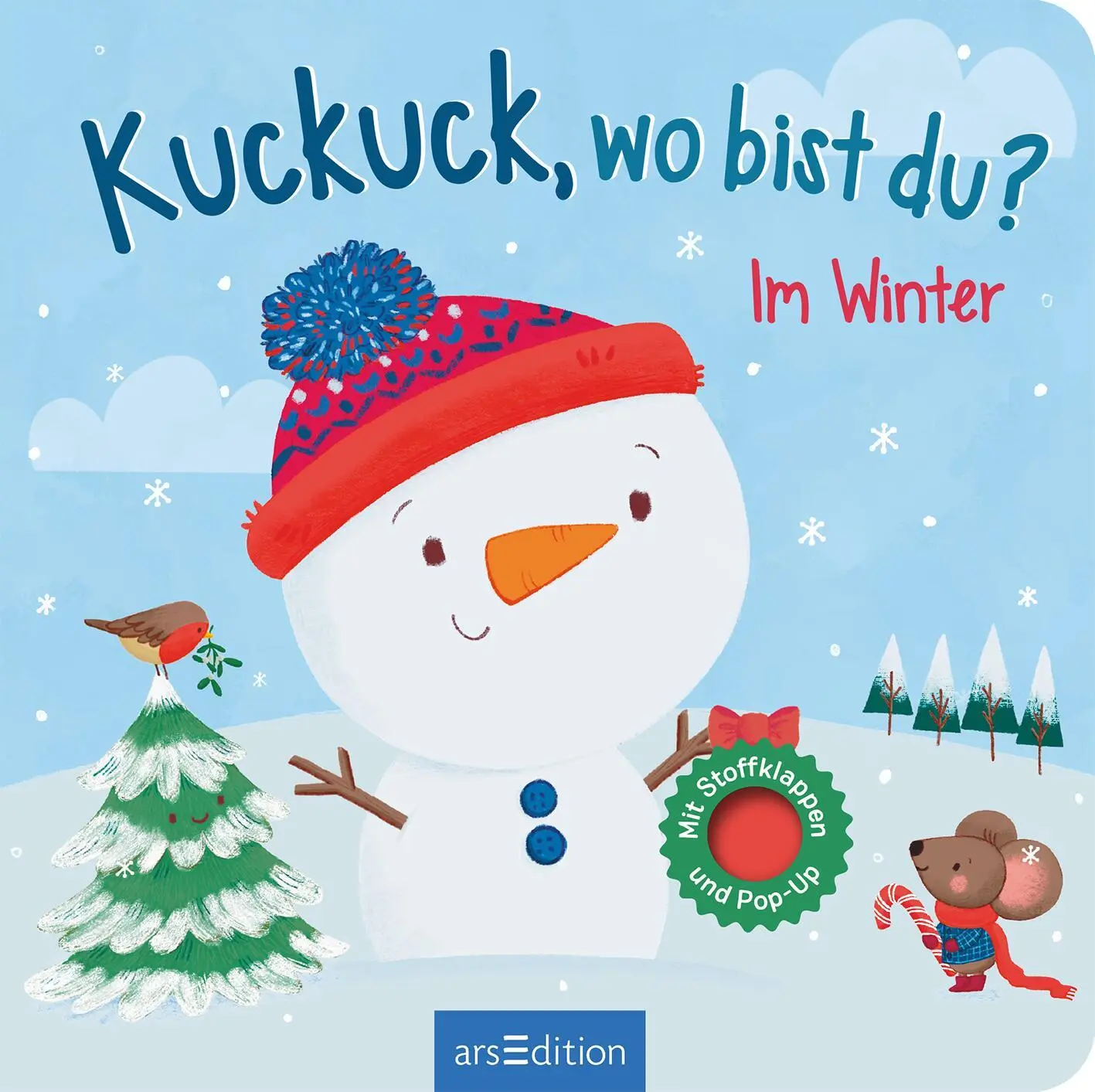 Bild: 9783845859408 | Kuckuck, wo bist du? Im Winter | Mit Stoffklappen und Pop-up | Buch