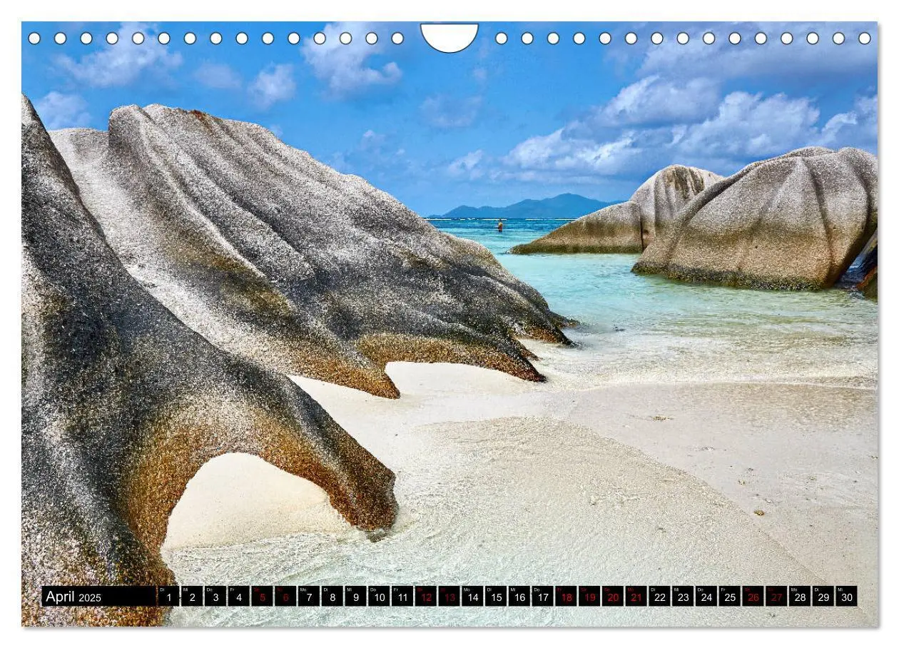 Bild: 9783435299508 | Seychellen Paradies 2025 (Wandkalender 2025 DIN A4 quer), CALVENDO...