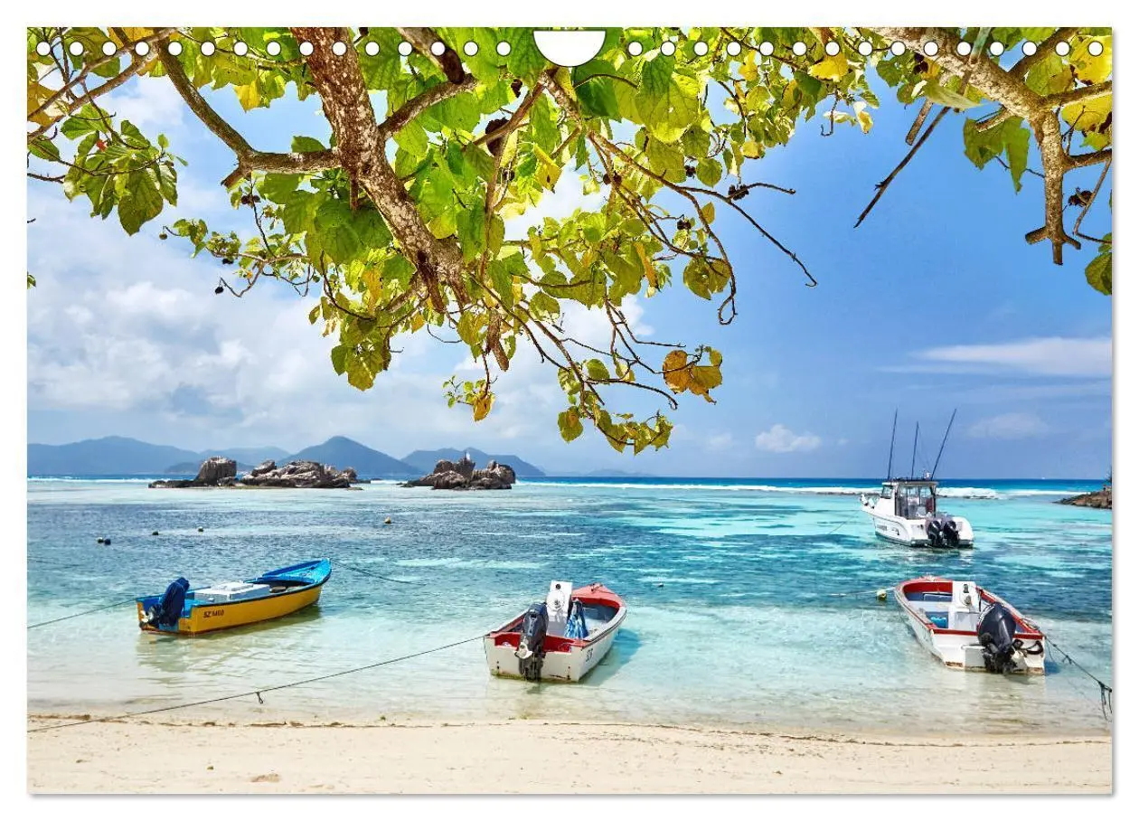 Bild: 9783435299508 | Seychellen Paradies 2025 (Wandkalender 2025 DIN A4 quer), CALVENDO...