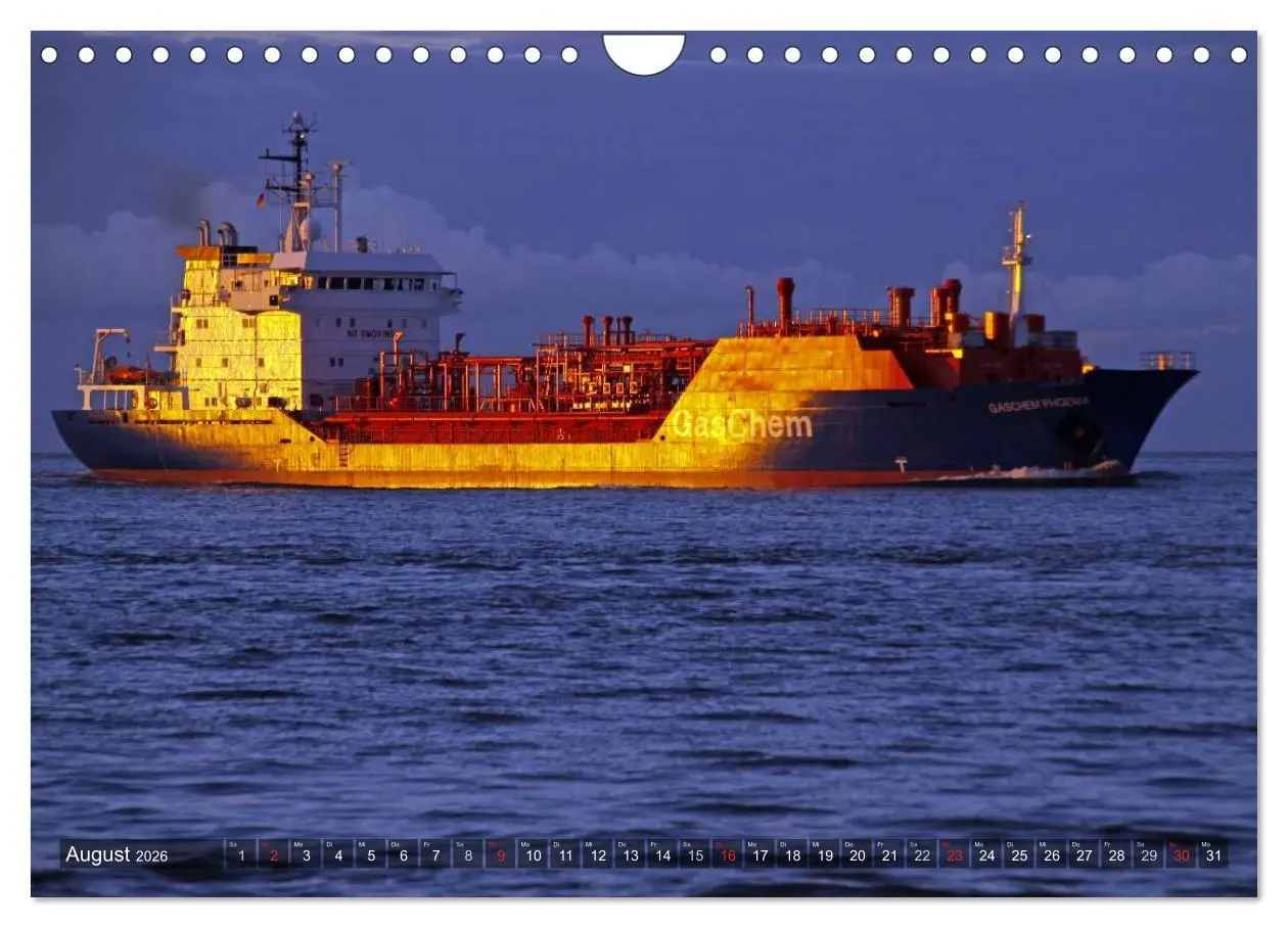 Bild: 9783516239508 | Schiffe kucken (Wandkalender 2026 DIN A4 quer), CALVENDO...