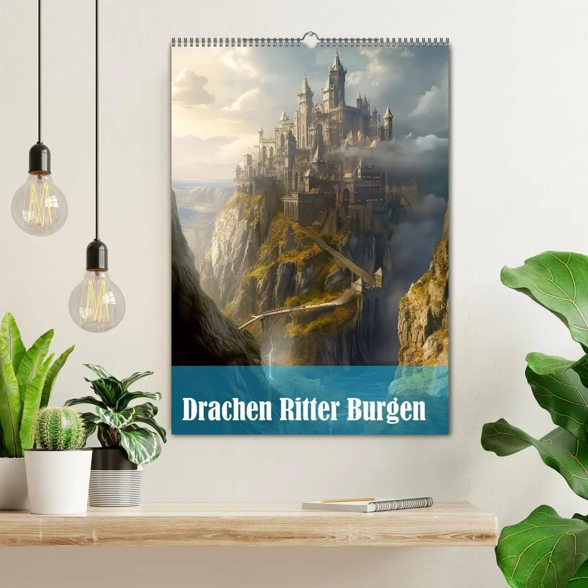 Bild: 9783516309508 | Drachen Ritter Burgen (Wandkalender 2026 DIN A2 hoch), CALVENDO...