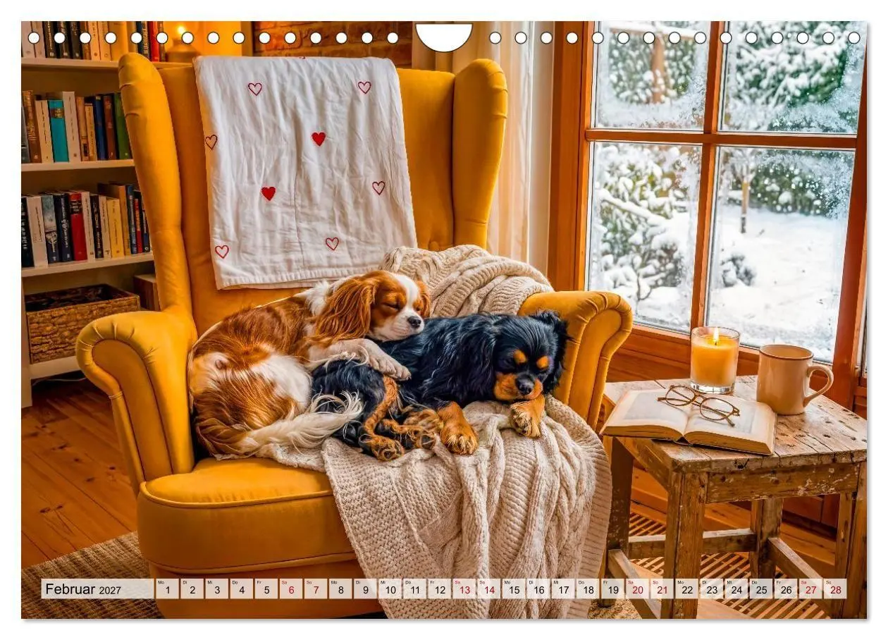 Bild: 9783594389508 | Cavalier King Charles Spaniel - Ein Jahr voller Erlebnisse...