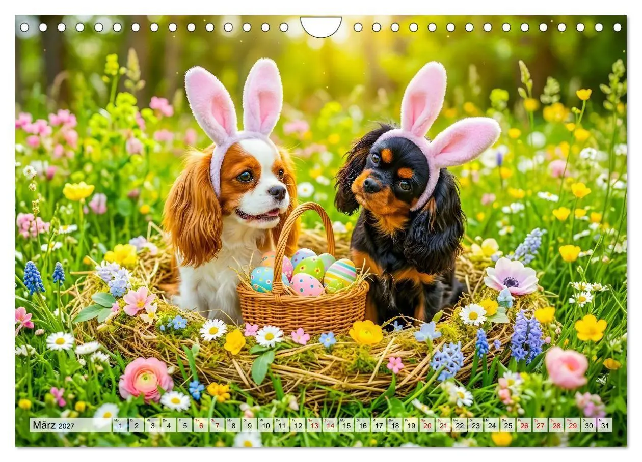 Bild: 9783594389508 | Cavalier King Charles Spaniel - Ein Jahr voller Erlebnisse...