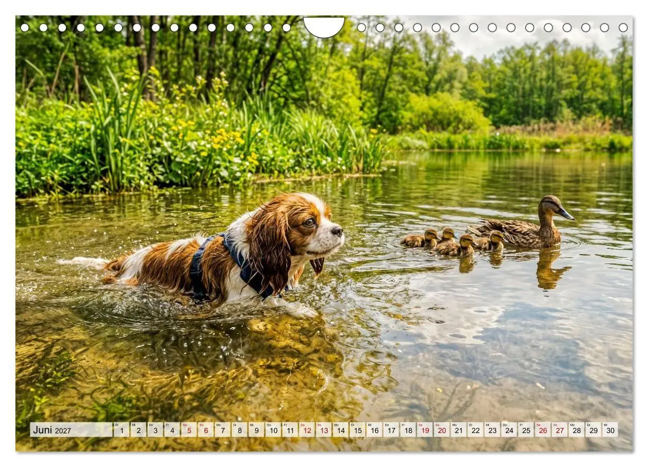 Bild: 9783594389508 | Cavalier King Charles Spaniel - Ein Jahr voller Erlebnisse...