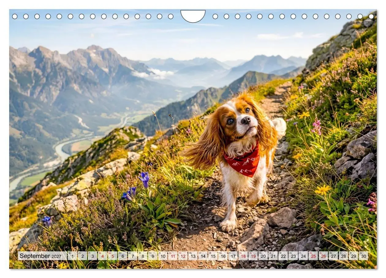 Bild: 9783594389508 | Cavalier King Charles Spaniel - Ein Jahr voller Erlebnisse...