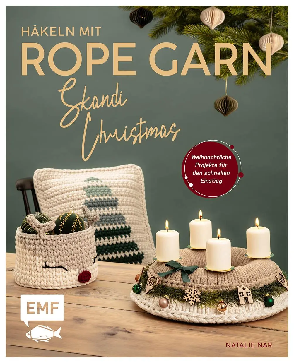 Cover: 9783745929508 | Häkeln mit Rope-Garn super easy - Skandi-Christmas | Natalie Nar
