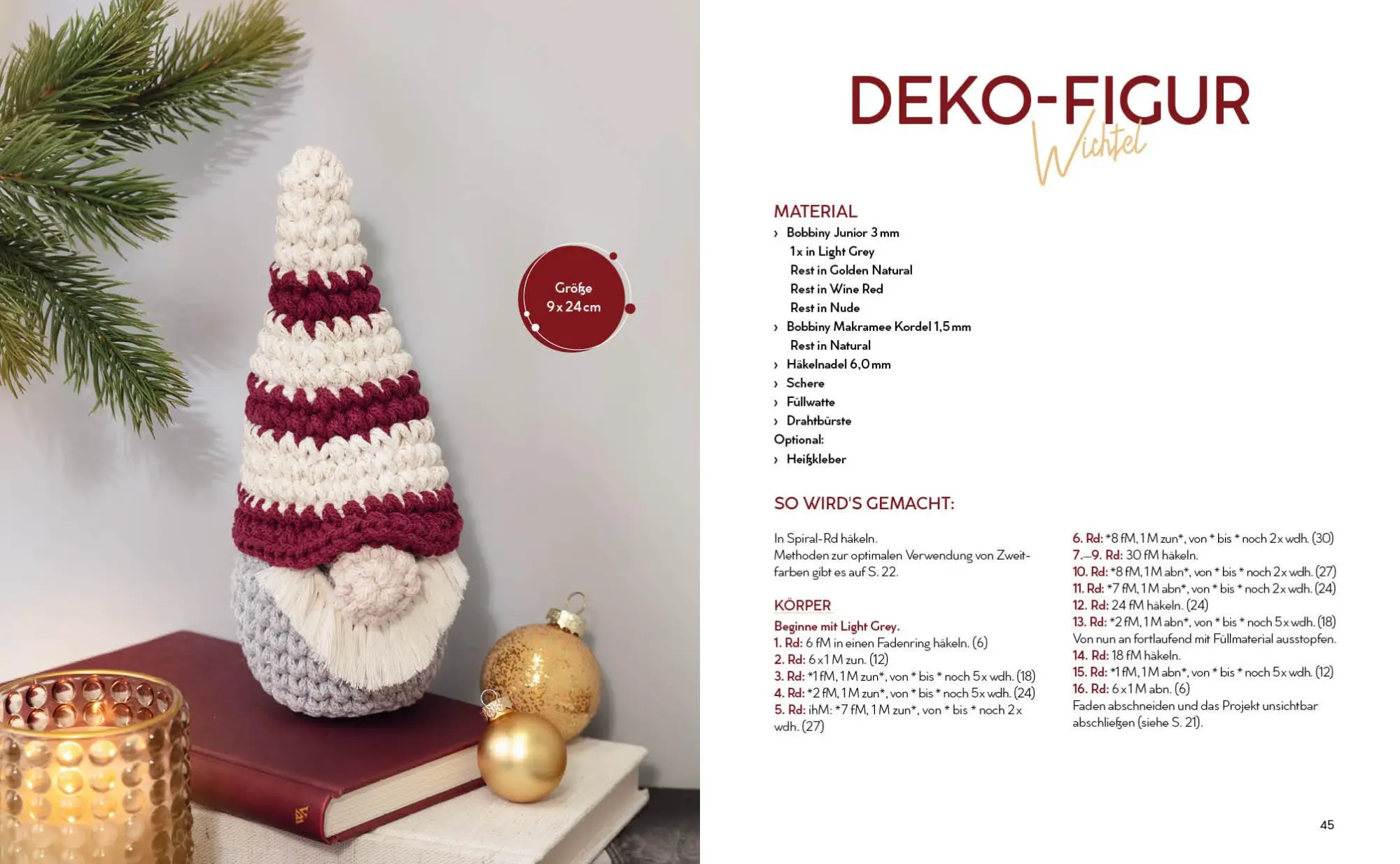 Bild: 9783745929508 | Häkeln mit Rope-Garn super easy - Skandi-Christmas | Natalie Nar