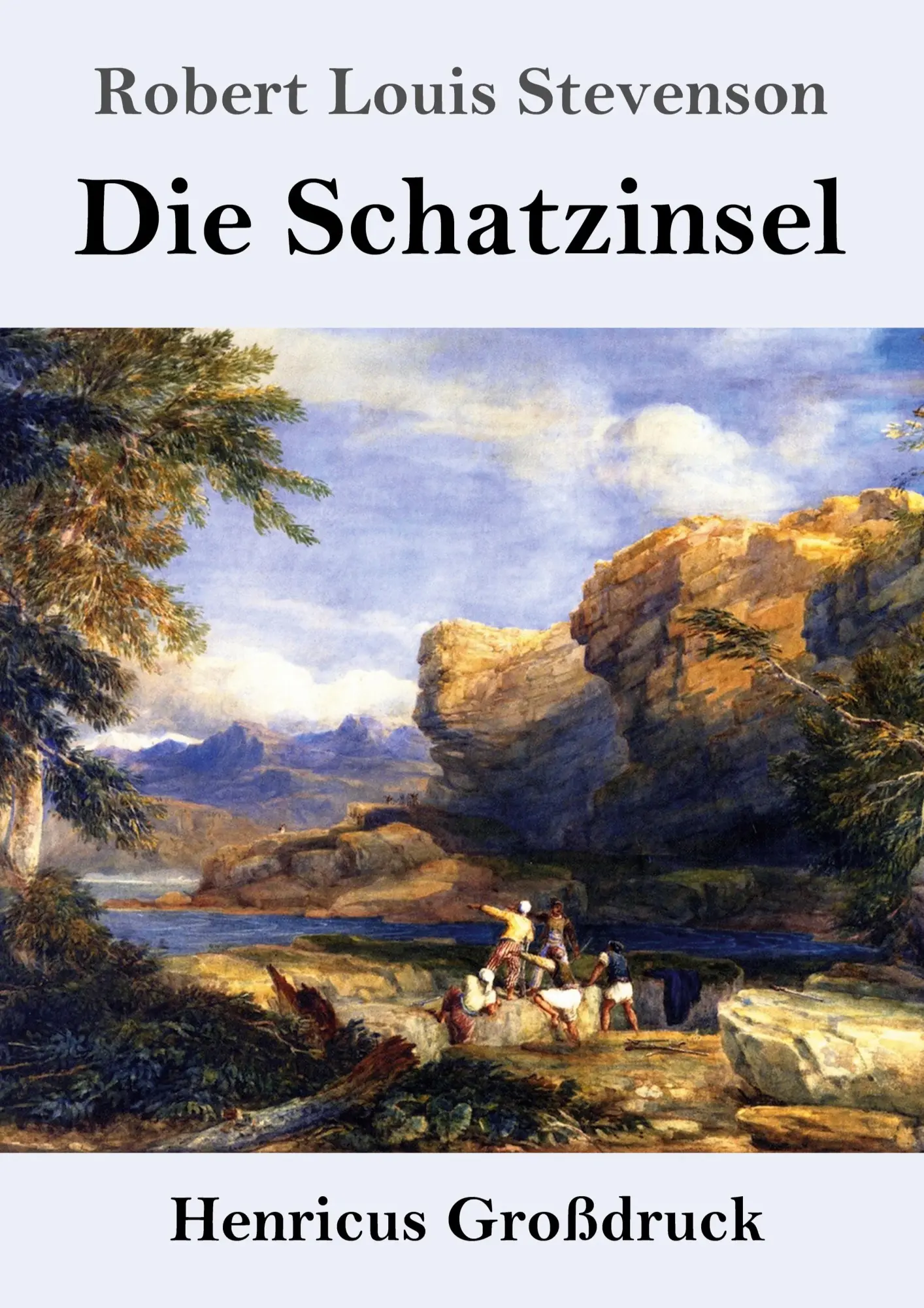 Cover: 9783847829508 | Die Schatzinsel (Großdruck) | Robert Louis Stevenson | Taschenbuch