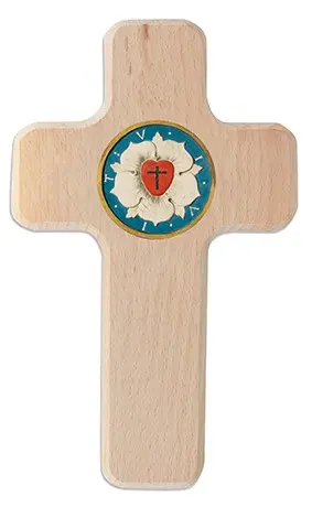 Cover: 4036526699608 | Holzkreuz "Lutherrose" | farbig bedruckt | Sonstiges | Deutsch | 2016