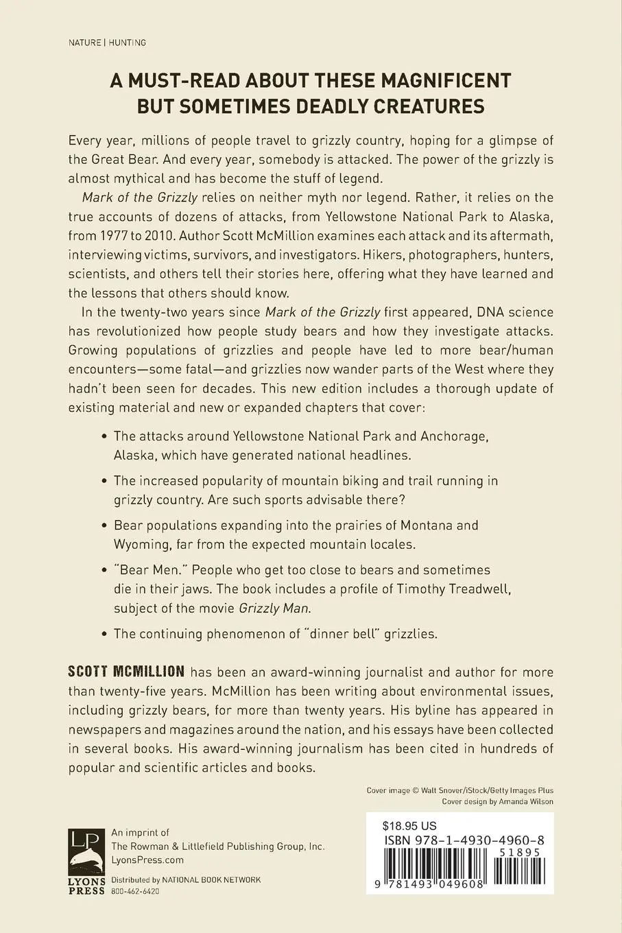 Rückseite: 9781493049608 | Mark of the Grizzly | Scott Mcmillion | Taschenbuch | Englisch | 2020
