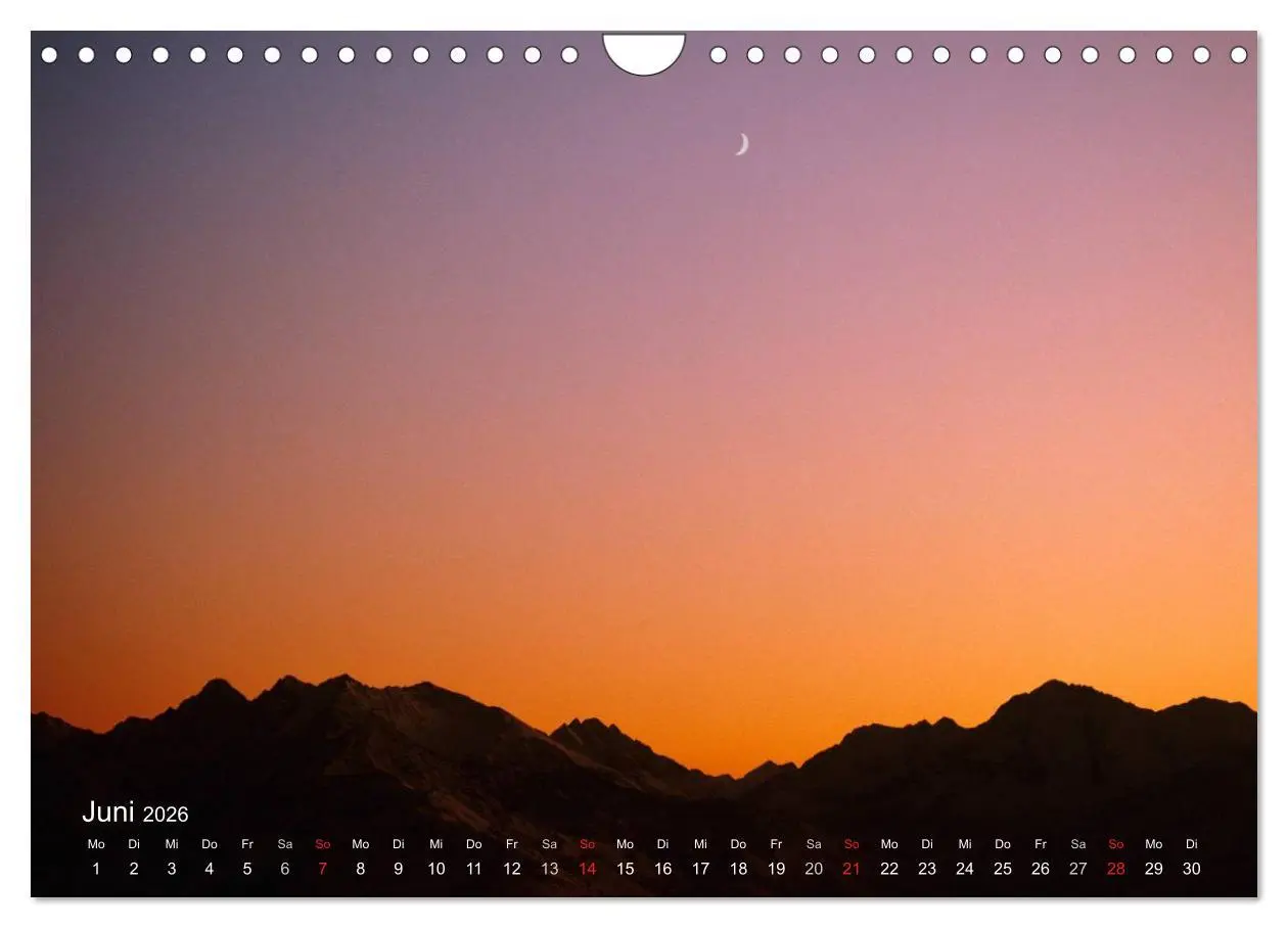 Bild: 9783516089608 | Mondnacht (Wandkalender 2026 DIN A4 quer), CALVENDO Monatskalender