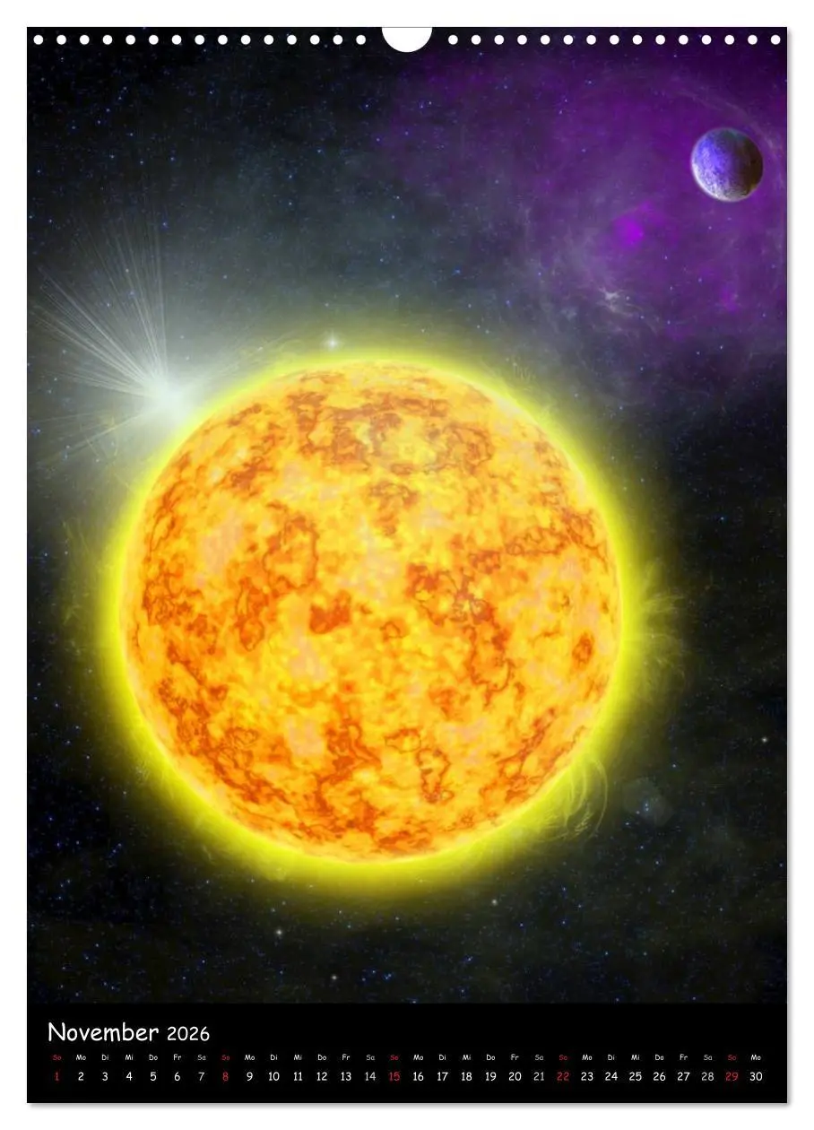 Bild: 9783516469608 | Die Welt der Planeten (Wandkalender 2026 DIN A3 hoch), CALVENDO...