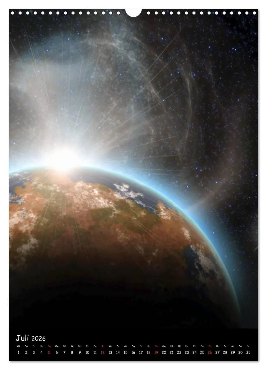 Bild: 9783516469608 | Die Welt der Planeten (Wandkalender 2026 DIN A3 hoch), CALVENDO...