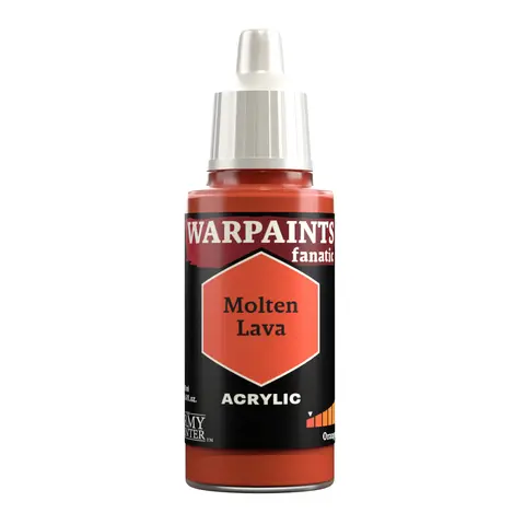 Cover: 5713799309708 | Warpaints Fanatic: Molten Lava | The Army Painter | EAN 5713799309708