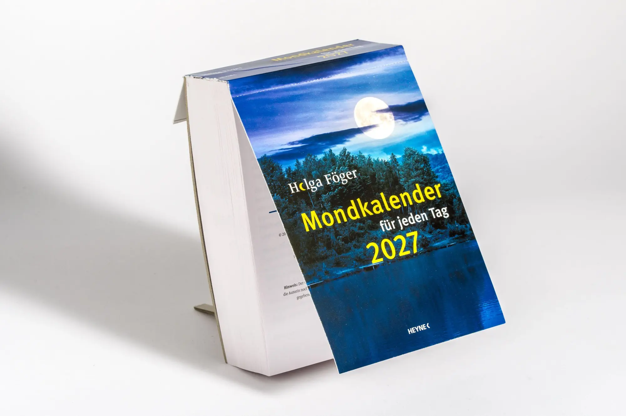 Bild: 9783453239708 | Mondkalender für jeden Tag 2027 | Helga Föger | Kalender | 392 S.