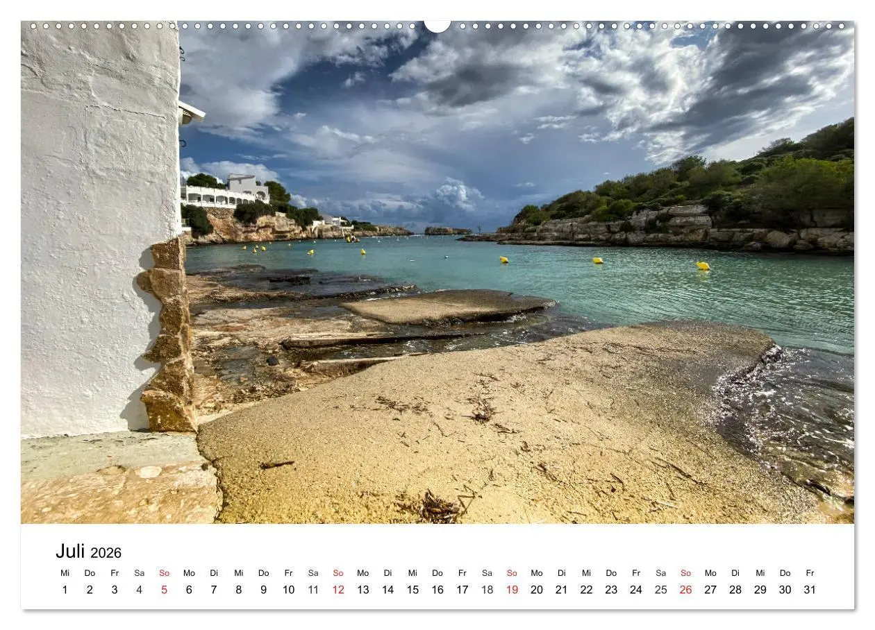 Bild: 9783457749708 | Wandern auf Menorca (Wandkalender 2026 DIN A2 quer), CALVENDO...