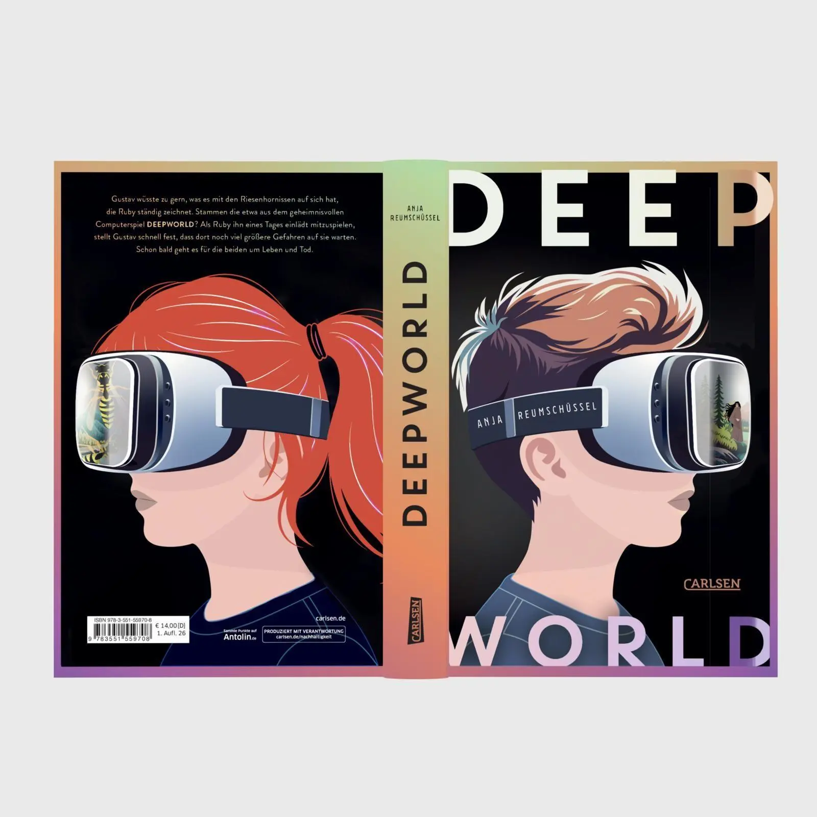Bild: 9783551559708 | Deepworld | Spannendes Gamingabenteuer für Kinder ab 10 | Reumschüssel