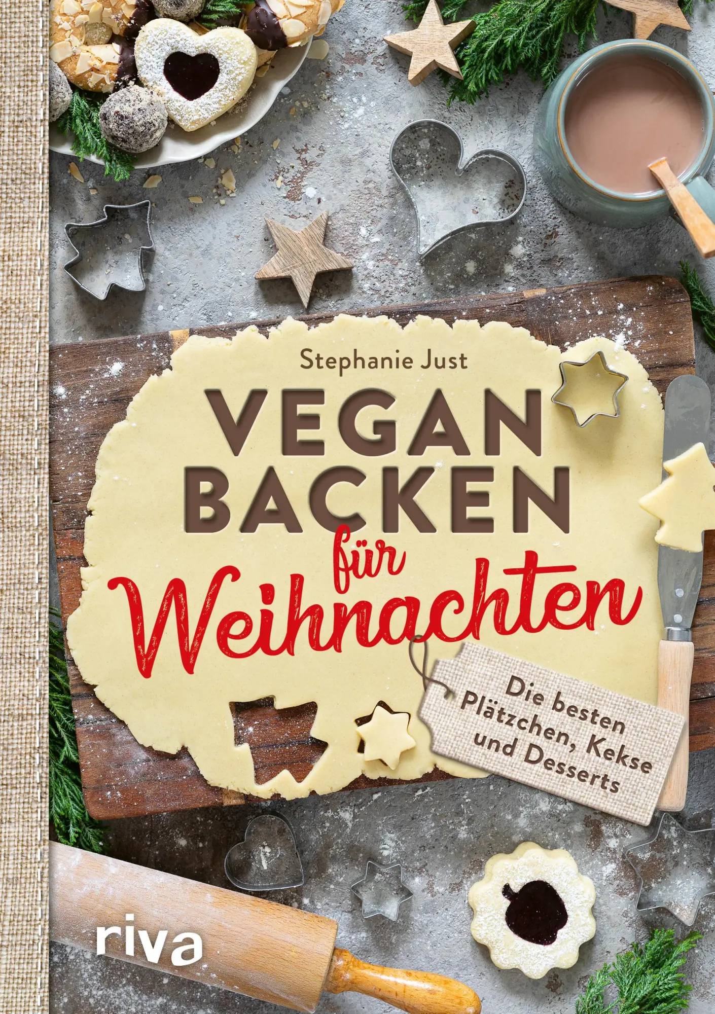 Cover: 9783742319708 | Vegan backen für Weihnachten | Stephanie Just | Taschenbuch | 64 S.