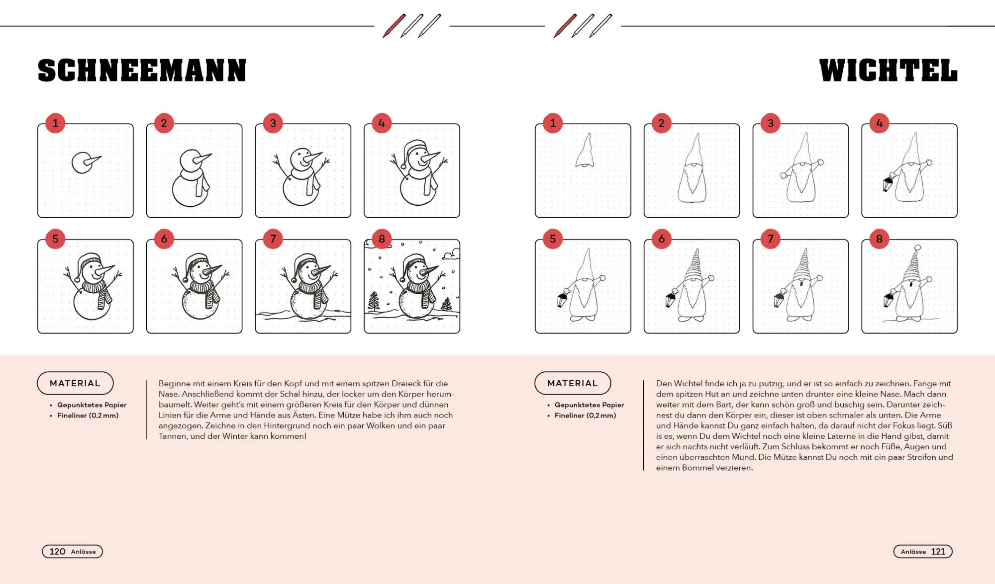 Bild: 9783745909708 | Zeichnen in 5 Minuten - 100 Motive von Architektur bis Zauberei | Buch