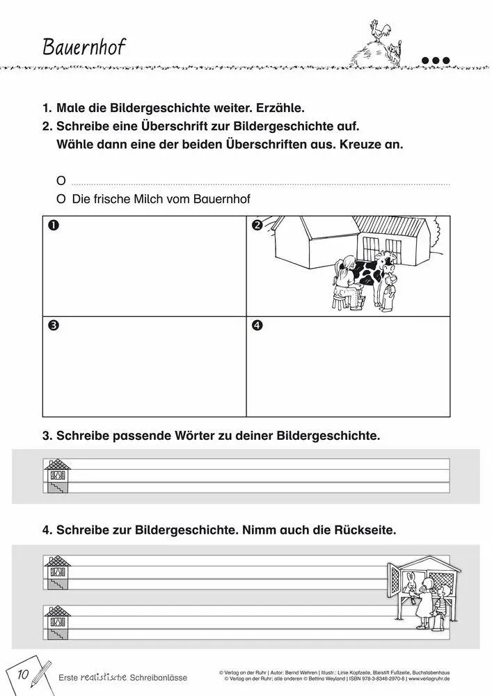 Bild: 9783834629708 | Bilder erzählen Geschichten - Erste realistische Schreibanlässe | 2015
