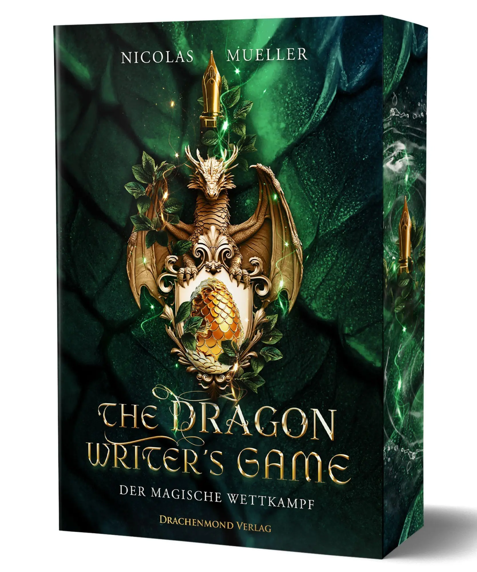 Cover: 9783959919708 | The Dragon Writer's Game - Der magische Wettkampf | Nicolas Mueller