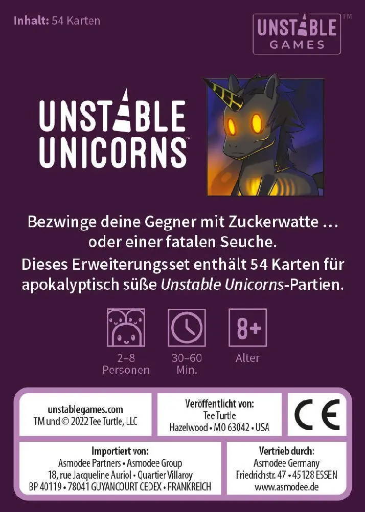 Bild: 3558380109808 | Unstable Unicorns Regenbogen-Apokalypse Erweiterungsset | Ramy Badie