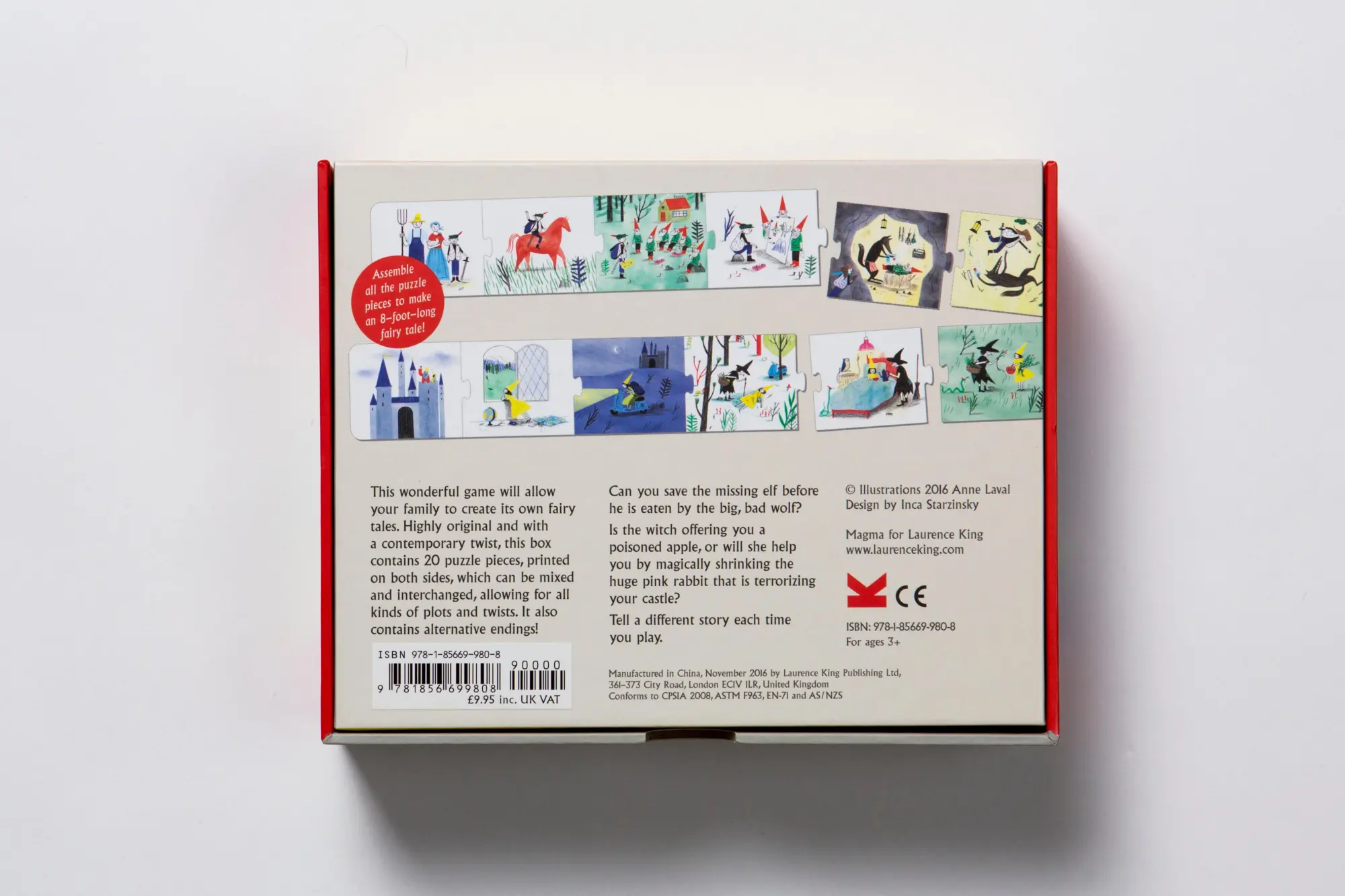 Rückseite: 9781856699808 | Story Box | Create Your Own Fairy Tales | Magma (u. a.) | Box | 20 S.