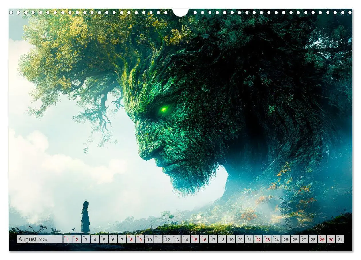 Bild: 9783457359808 | FABELWESEN Märchenhafte Träume (Wandkalender 2026 DIN A3 quer),...