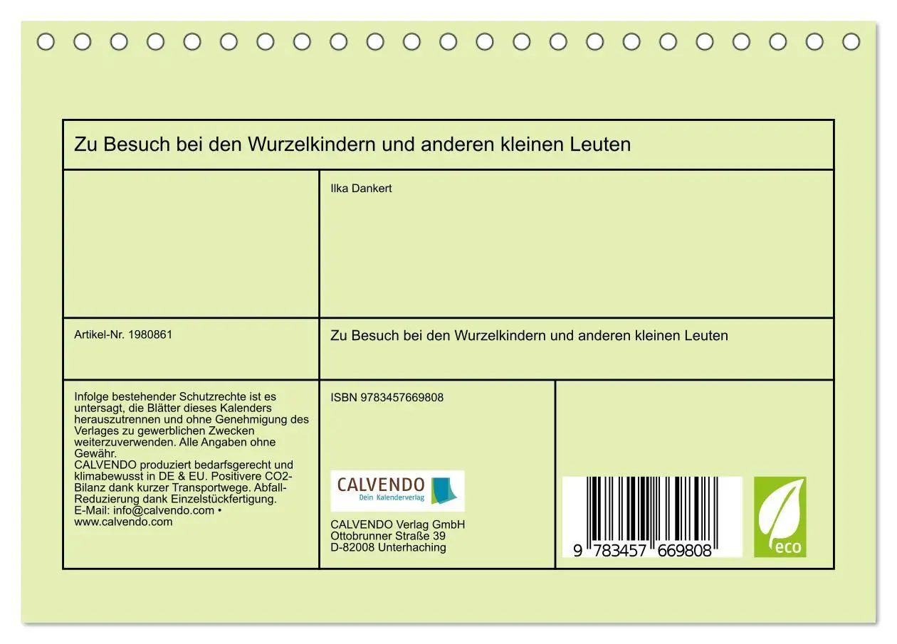 Bild: 9783457669808 | Zu Besuch bei den Wurzelkindern und anderen kleinen Leuten...