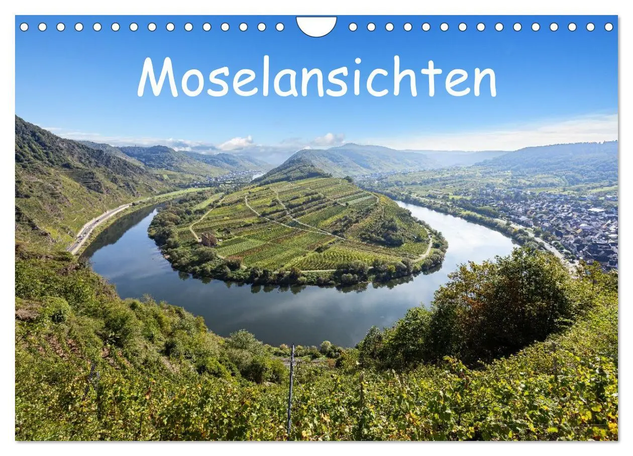 Cover: 9783516209808 | Moselansichten (Wandkalender 2026 DIN A4 quer), CALVENDO...