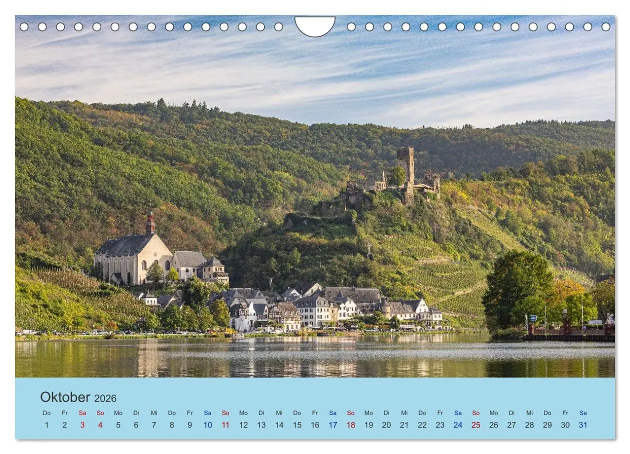 Bild: 9783516209808 | Moselansichten (Wandkalender 2026 DIN A4 quer), CALVENDO...