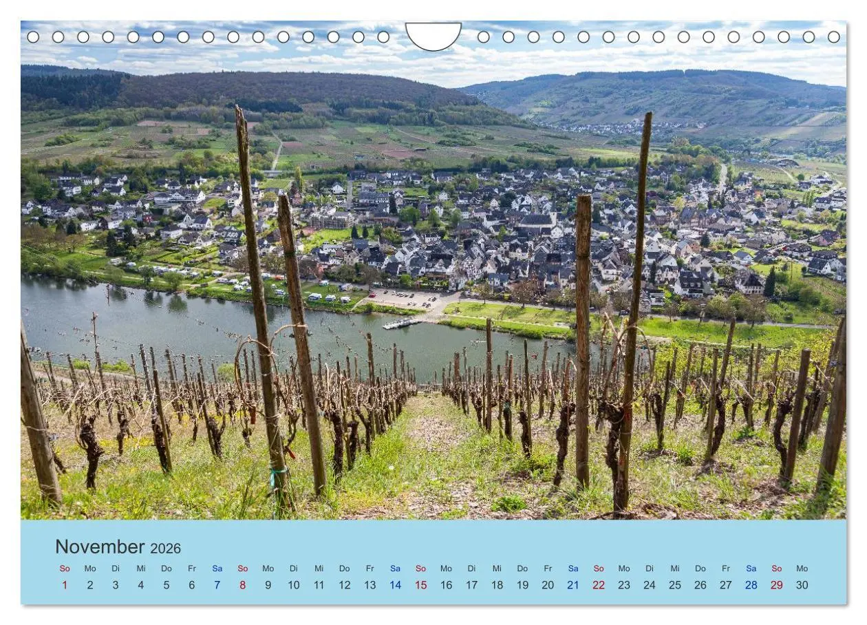 Bild: 9783516209808 | Moselansichten (Wandkalender 2026 DIN A4 quer), CALVENDO...