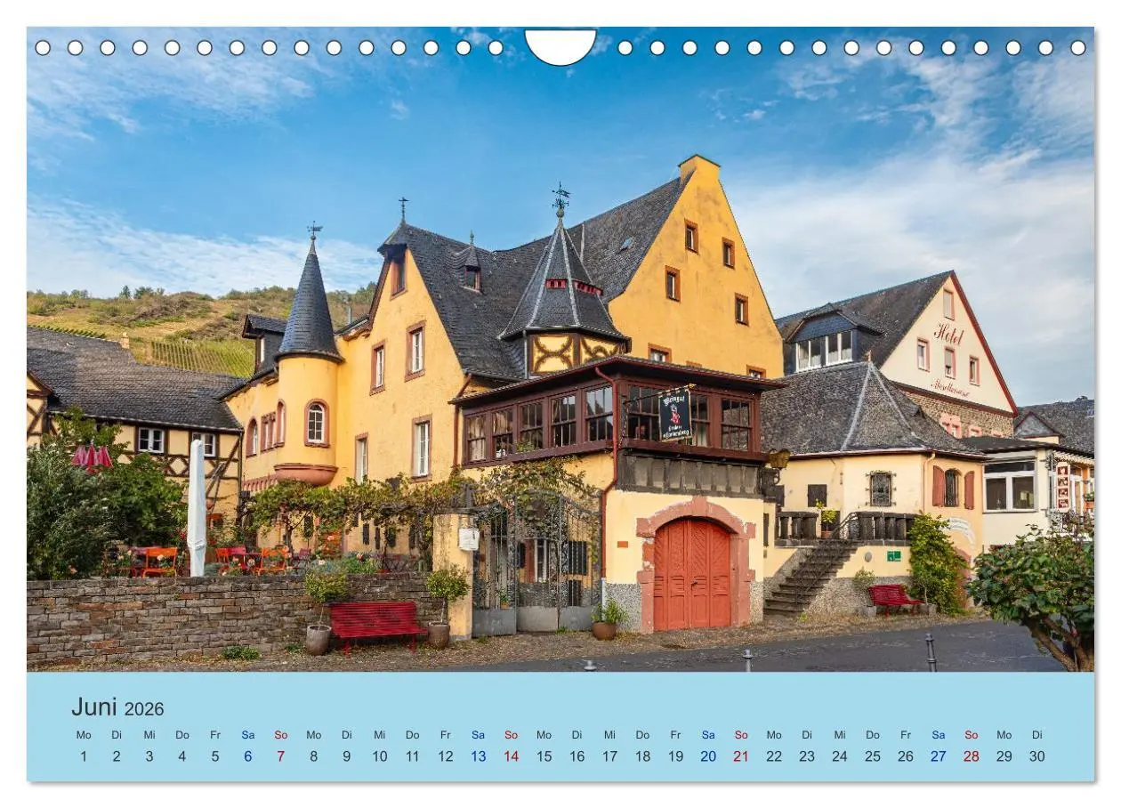 Bild: 9783516209808 | Moselansichten (Wandkalender 2026 DIN A4 quer), CALVENDO...