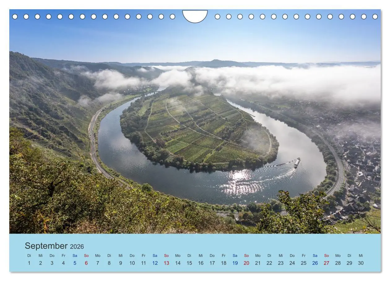 Bild: 9783516209808 | Moselansichten (Wandkalender 2026 DIN A4 quer), CALVENDO...