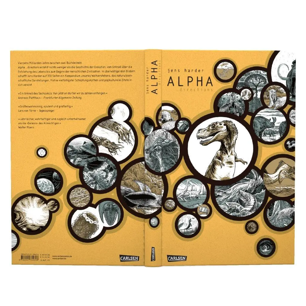 Bild: 9783551789808 | Alpha | Directions | Jens Harder | Buch | Die große Erzählung | 360 S.