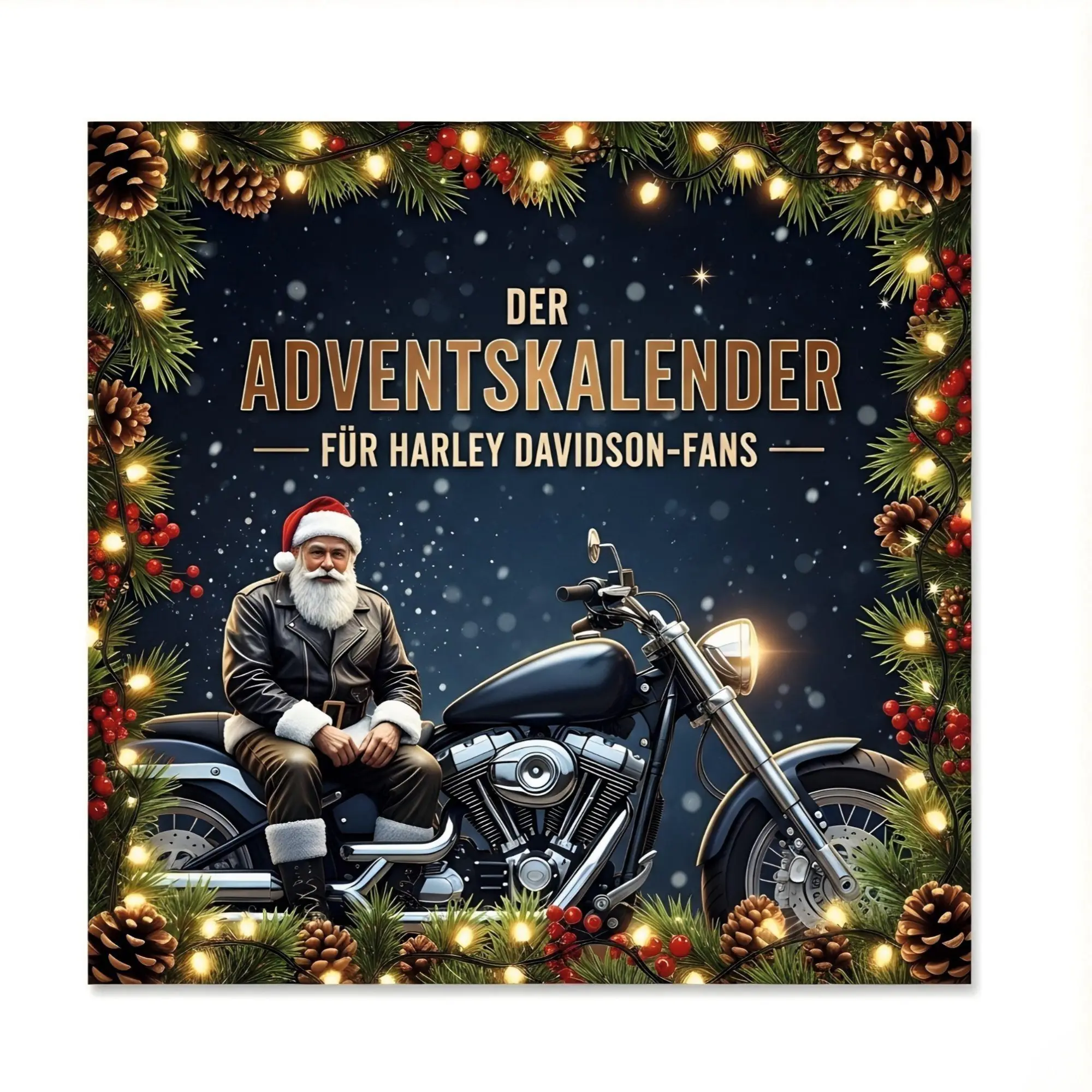 Cover: 9783695339808 | Der Adventskalender für Harley Davidson-Fans | David Schulz | Buch