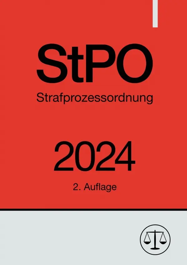 Cover: 9783758489808 | Strafprozessordnung - StPO 2024 | DE | Ronny Studier | Taschenbuch