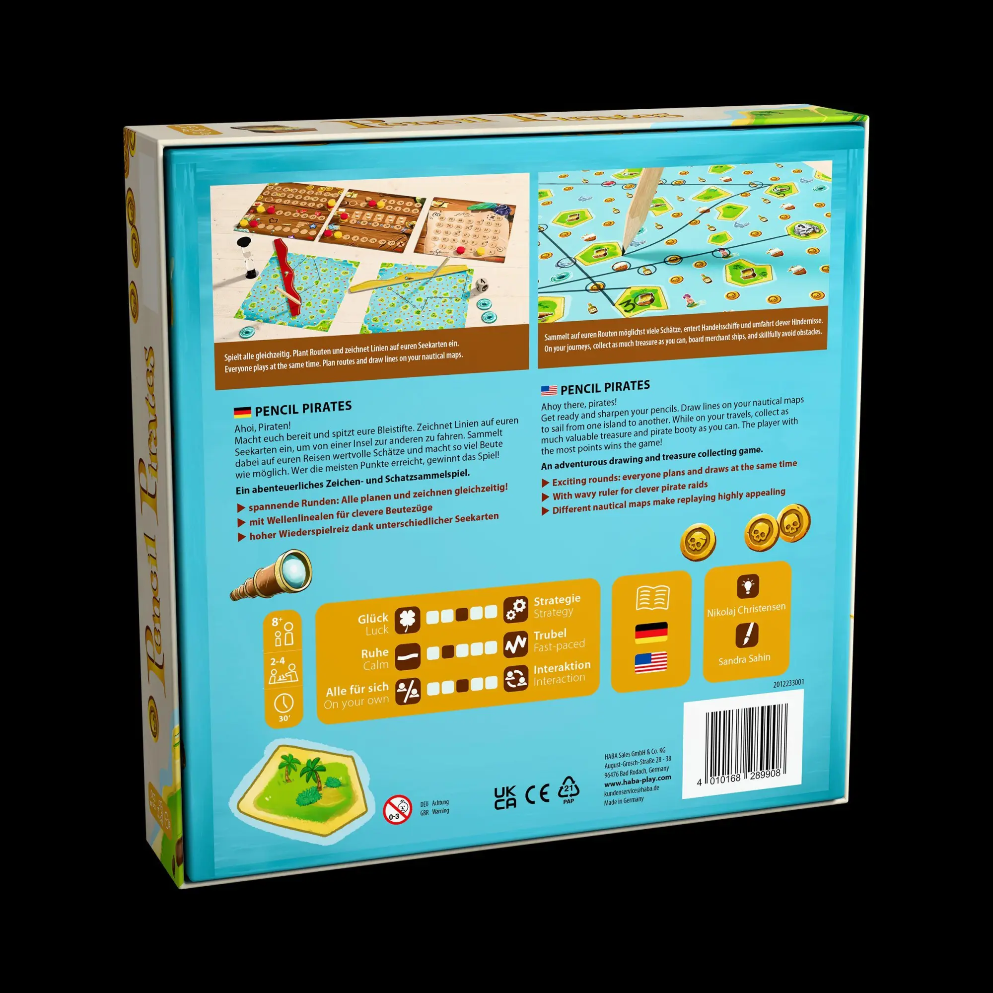 Bild: 4010168289908 | Pencil Pirates | Spiel | Deutsch | 2026 | HABA Sales GmbH &amp; Co.KG