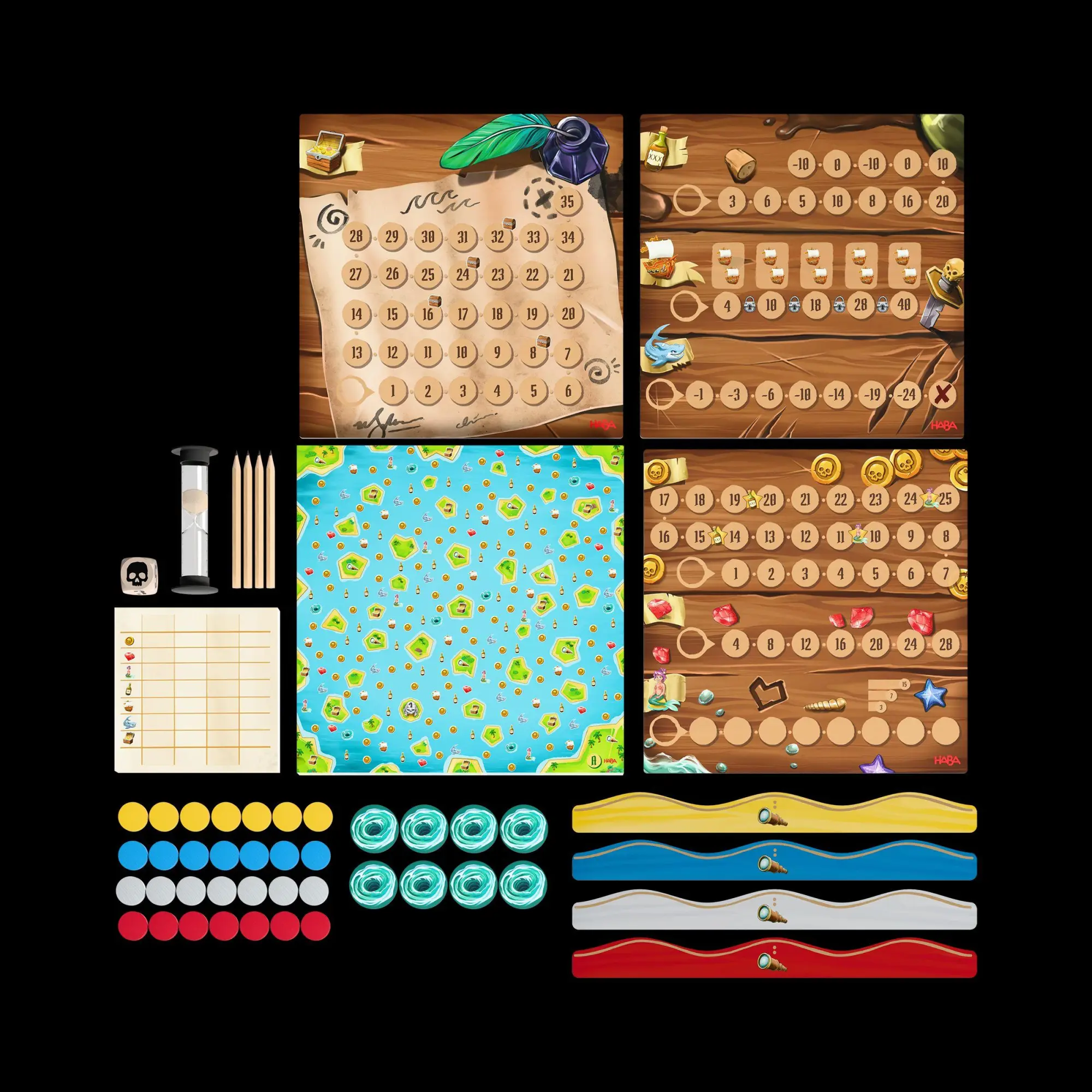 Bild: 4010168289908 | Pencil Pirates | Spiel | Deutsch | 2026 | HABA Sales GmbH &amp; Co.KG