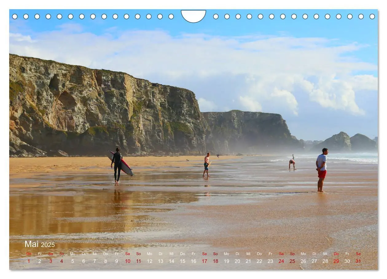 Bild: 9783435329908 | Surfen - die perfekte Welle (Wandkalender 2025 DIN A4 quer),...