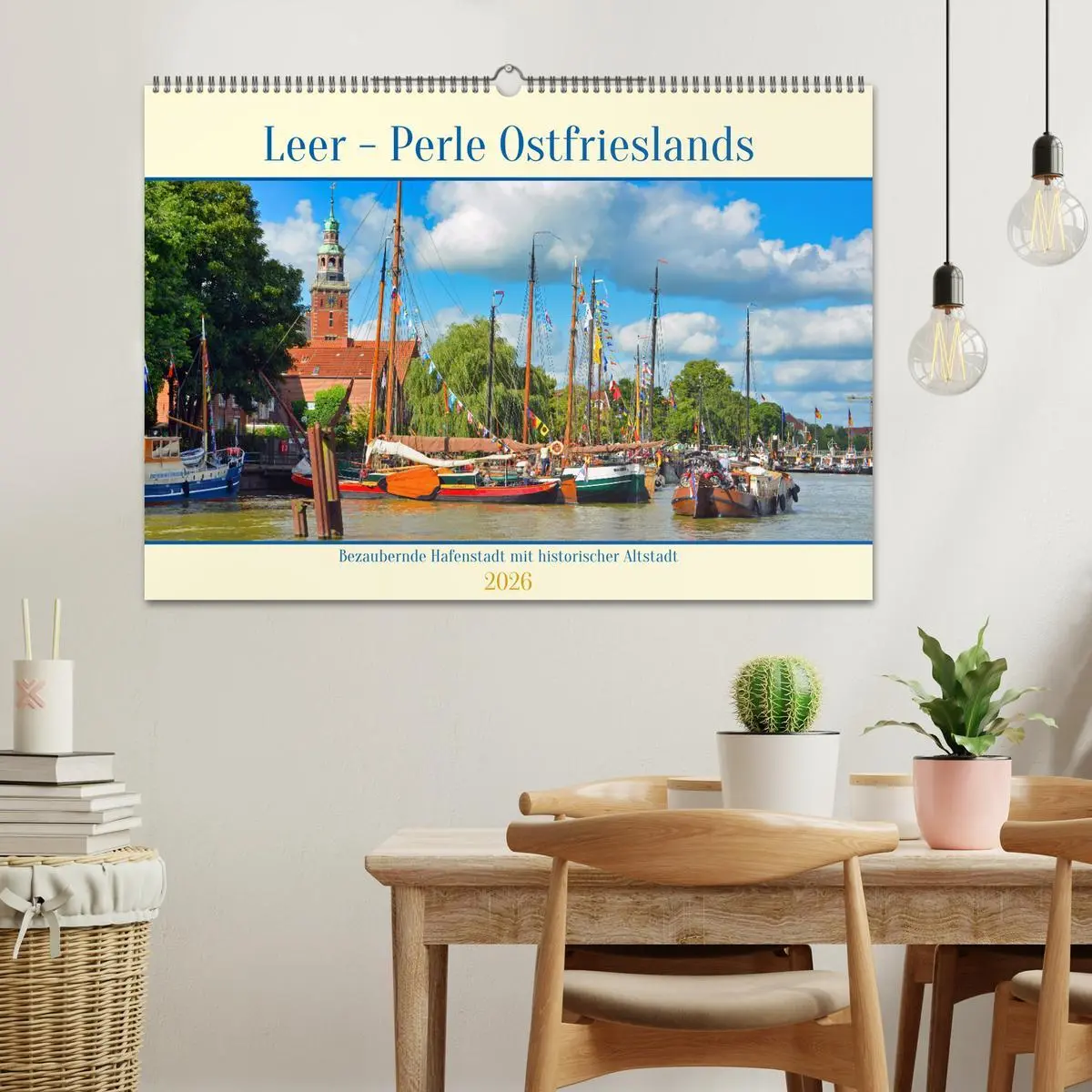 Bild: 9783457729908 | Leer - Perle Ostfrieslands (Wandkalender 2026 DIN A2 quer),...