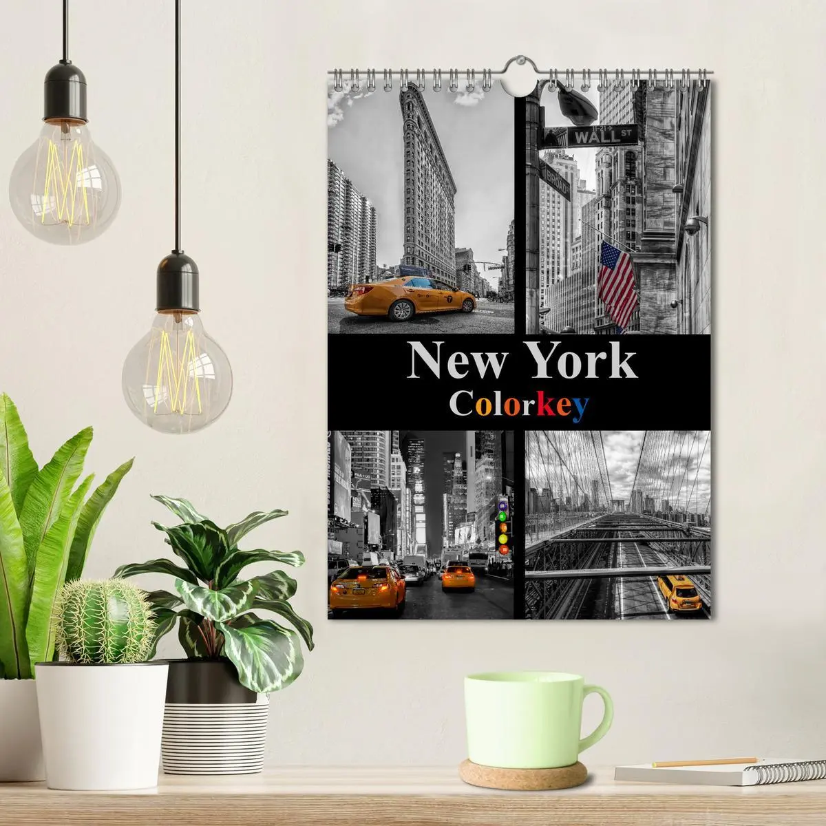 Bild: 9783516439908 | New York Colorkey (Wandkalender 2026 DIN A4 hoch), CALVENDO...