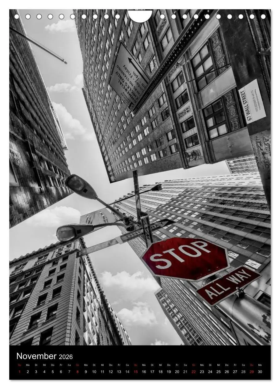 Bild: 9783516439908 | New York Colorkey (Wandkalender 2026 DIN A4 hoch), CALVENDO...