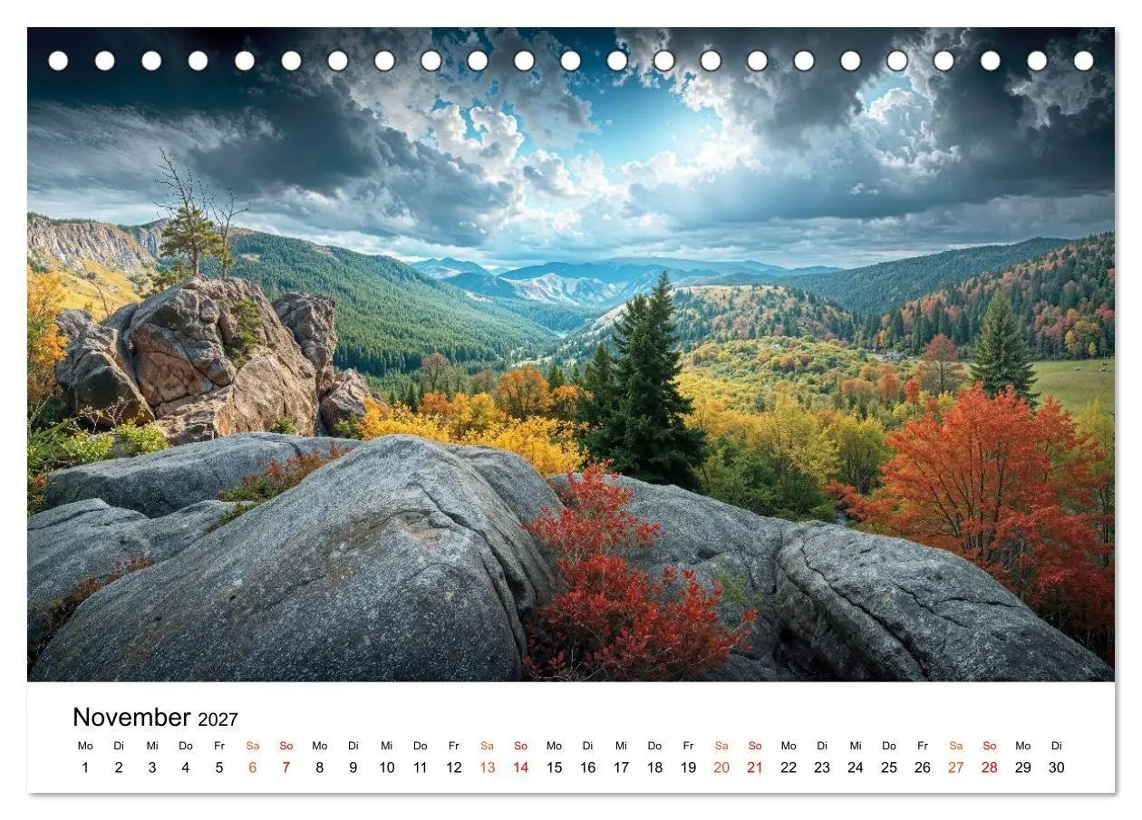 Bild: 9783516749908 | Deutschland - zwischen Bergen und Meeren (Tischkalender 2027 DIN A5...
