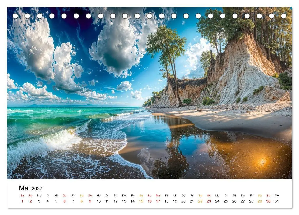 Bild: 9783516749908 | Deutschland - zwischen Bergen und Meeren (Tischkalender 2027 DIN A5...