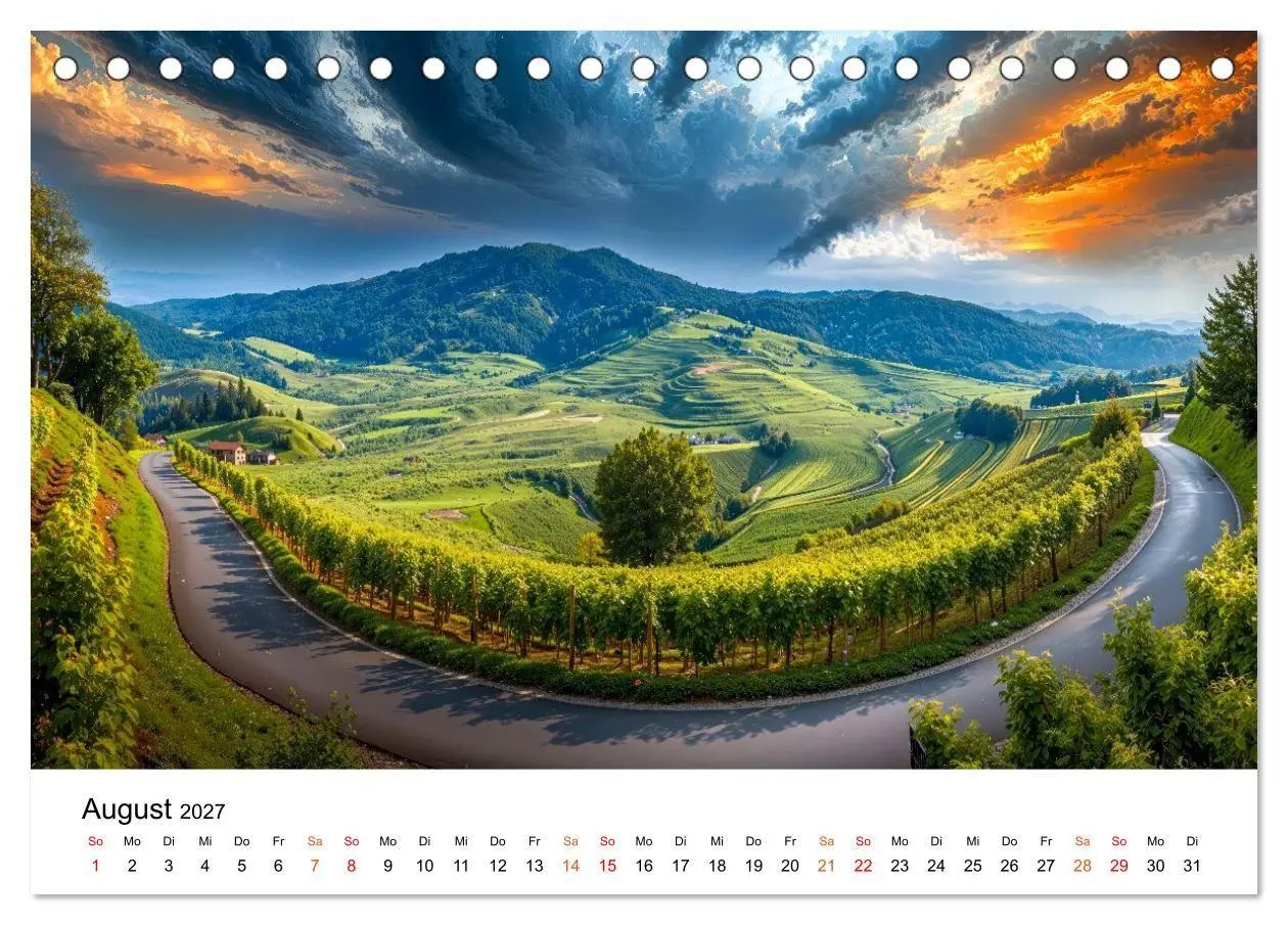Bild: 9783516749908 | Deutschland - zwischen Bergen und Meeren (Tischkalender 2027 DIN A5...