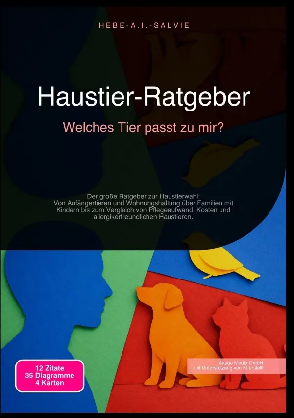 Cover: 9783565189908 | Haustier-Ratgeber: Welches Tier passt zu mir? | Hebe A.I. Salvie